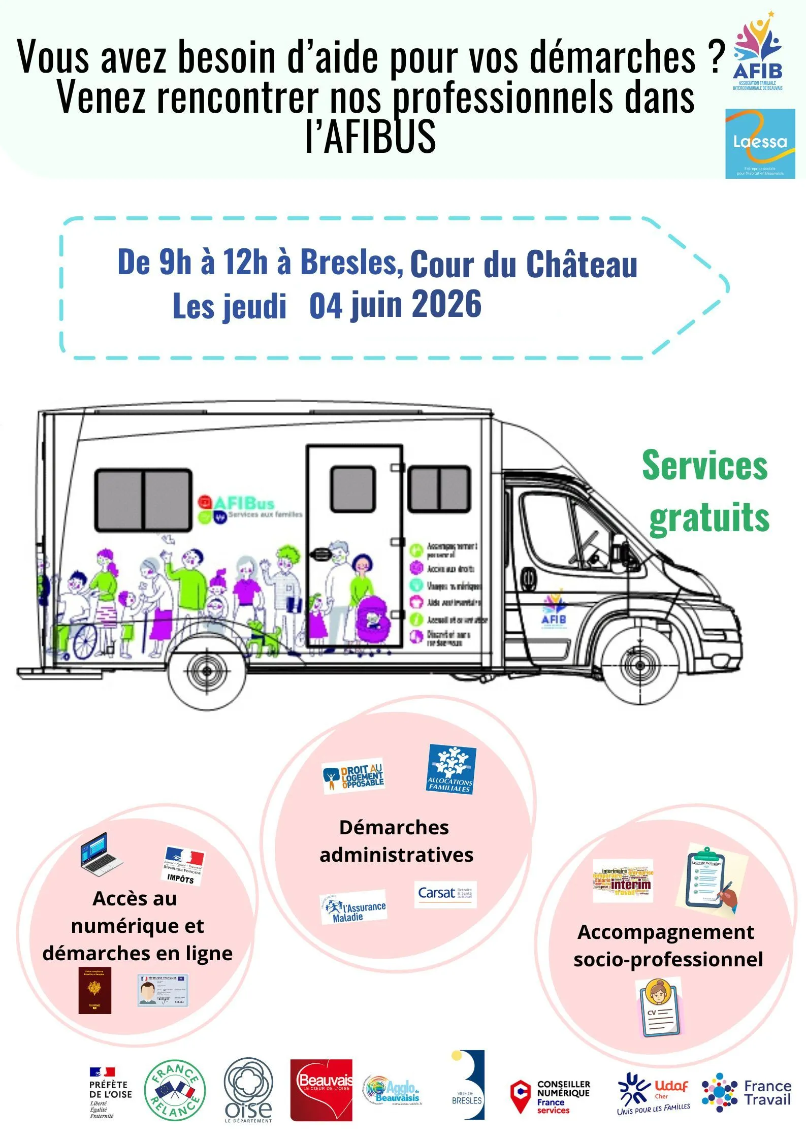 Lire la suite de l'actualité 📢 L’AFIBUS arrive à Bresles !