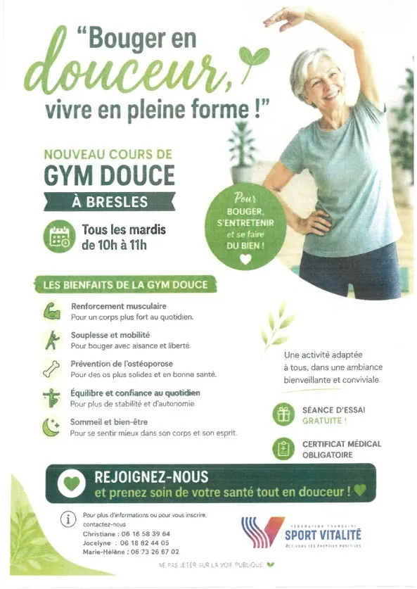 Lire la suite de l'actualité Bouger en douceur, vivre en pleine forme !