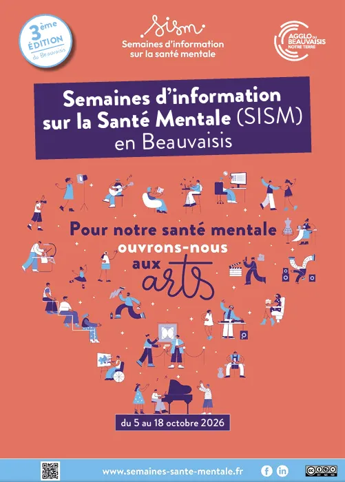 Lire la suite de l'actualité 🧠 Semaines d’information sur la santé mentale en Beauvaisis